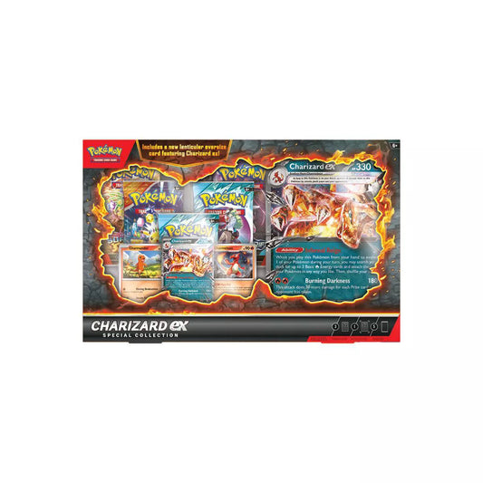FolksVibes Pokémon Charizard ex Special Collection Box – Official Pokémon TCG Product