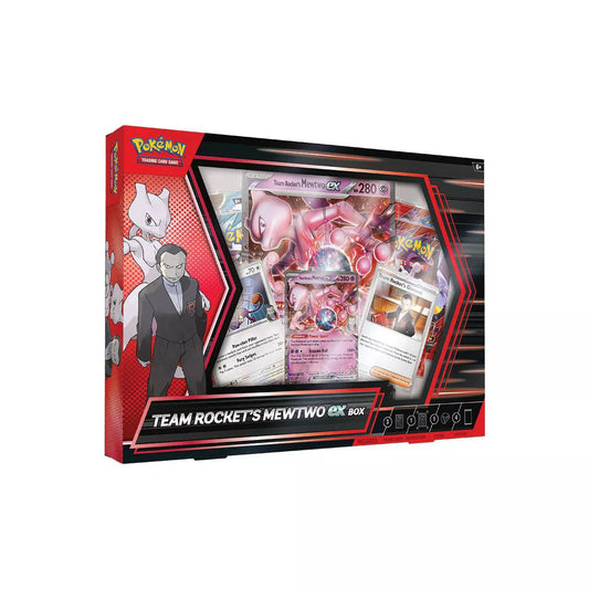 FolksVibes Pokémon Team Rocket's Mewtwo ex Box – Official Pokémon TCG Product