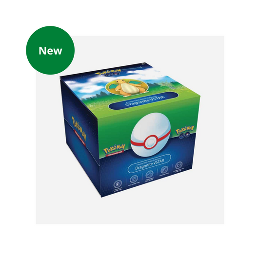 FolksVibes Pokémon Go Premier Deck Dragonite Deck Holder Collection Vstar Box – Official Pokémon TCG Product