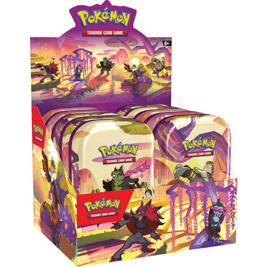 FolksVibes Pokémon Scarlet & Violet Shrouded Fable Mini Tin - 10 Tin Box – Official Pokémon TCG Product
