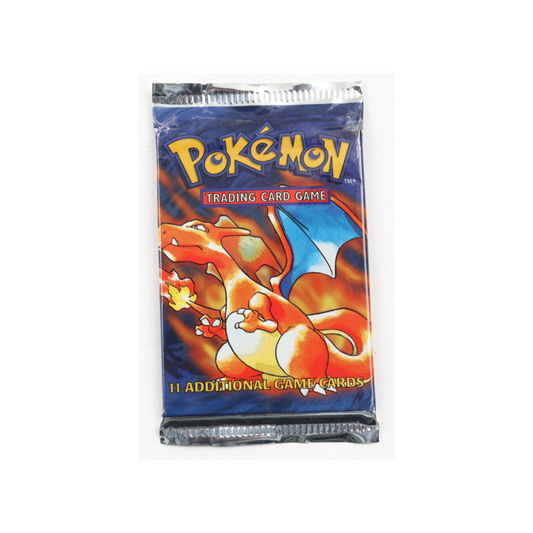 FolksVibes Pokémon Base Set Unlimited Booster Pack Sealed WOTC – Authentic Japanese Pokémon Cards