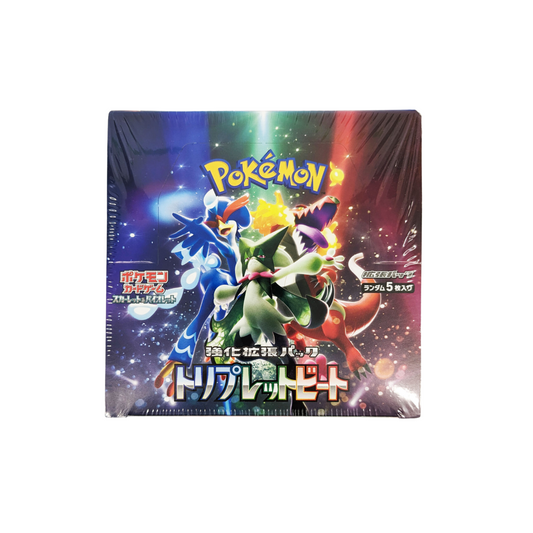 FolksVibes Japanese Pokémon Scarlet & Violet Triplet Beat Booster Box – Rare & Exclusive Cards