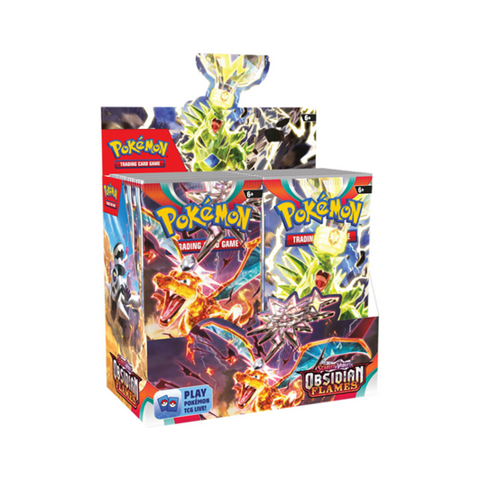 FolksVibes Japanese Pokémon Scarlet & Violet Obsidian Flames Booster Box – Rare & Exclusive Cards
