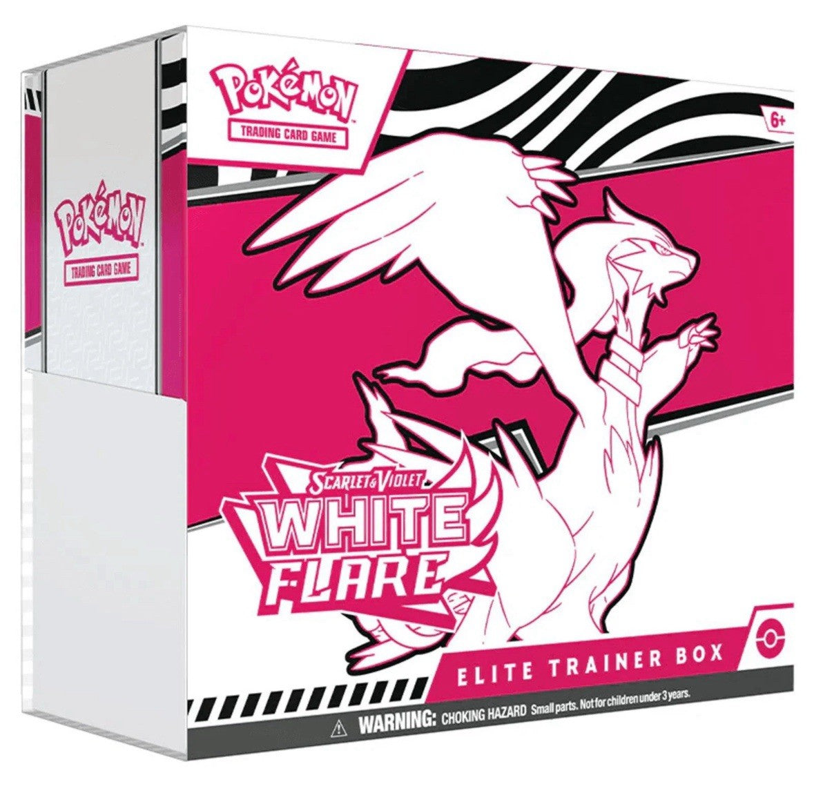 FolksVibes Pokémon TCG White Flare Elite Trainer Box – Complete Trainer Kit with Accessories