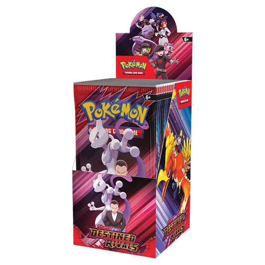 FolksVibes Japanese Pokémon TCG Destined Rivals Sealed Half - Booster Box – Rare & Exclusive Cards