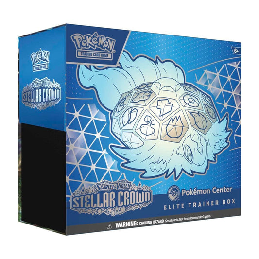 FolksVibes Stellar Crown Pokémon Center Elite Trainer Box – Complete Trainer Kit with Accessories