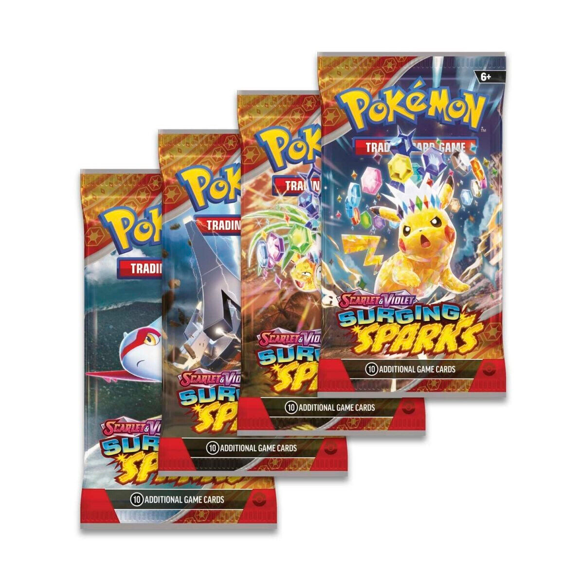 FolksVibes Booster Packs SET OF 4 – Authentic Japanese Pokémon Cards