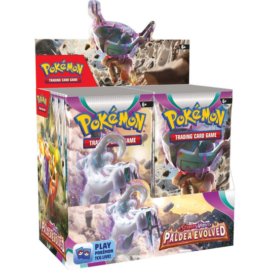 FolksVibes Japanese Pokémon TCG Scarlet & Violet - Paldea Evolved Booster Box – Rare & Exclusive Cards