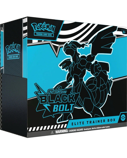 FolksVibes Black Bolt Elite Trainer Box ETB – Complete Trainer Kit with Accessories