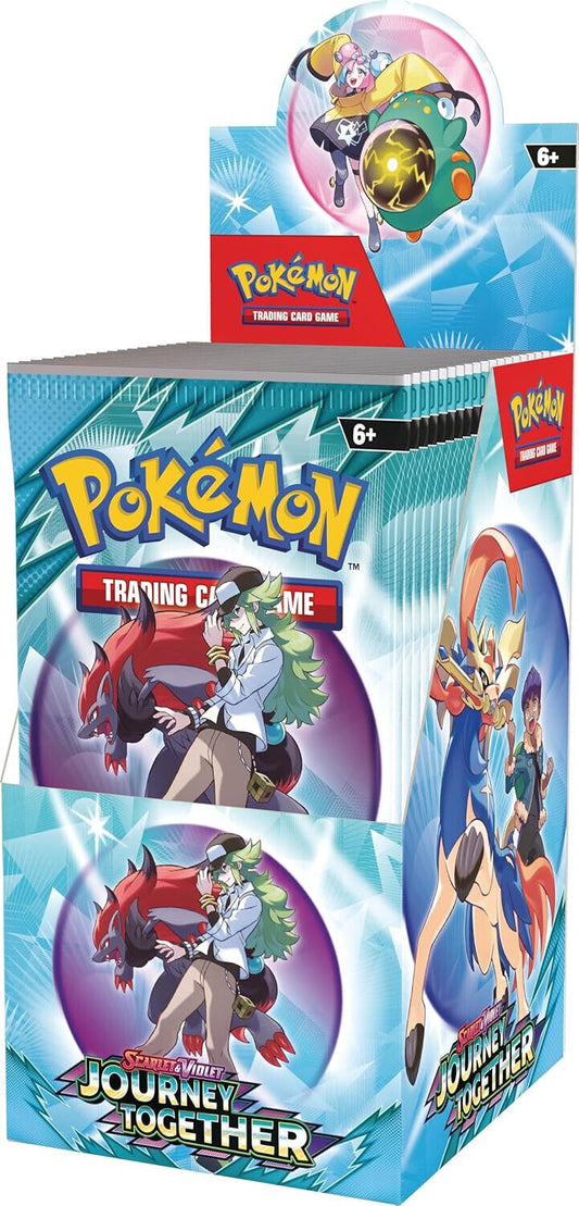 FolksVibes Japanese Pokémon TCG Journey Together Half - Booster Box – Rare & Exclusive Cards