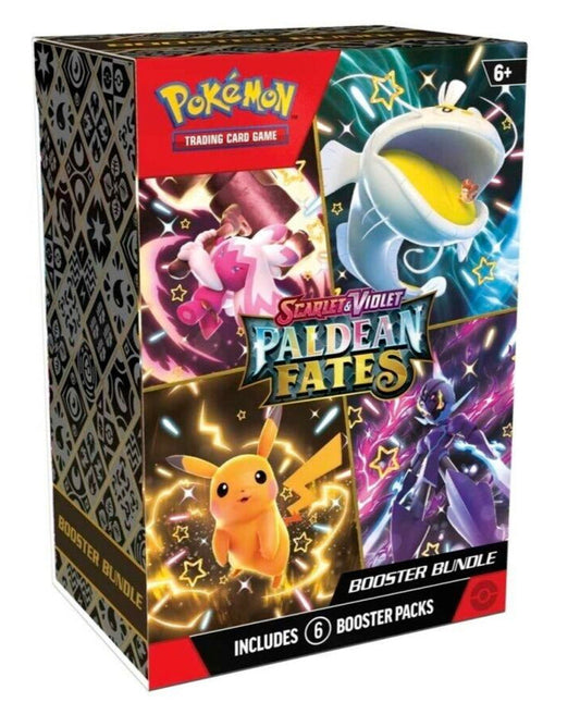 FolksVibes Paldean Fates Booster Bundle – Official Pokémon TCG Product