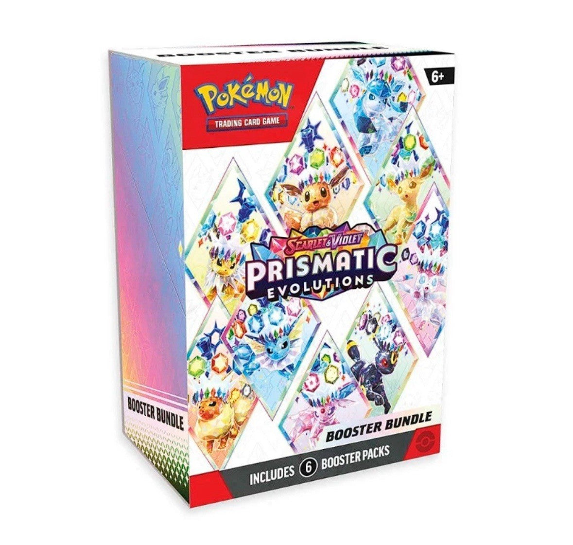 FolksVibes Prismatic Evolutions Booster Bundle – Official Pokémon TCG Product