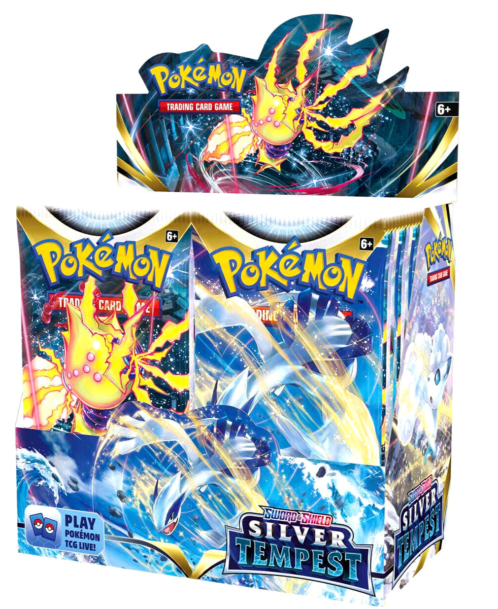 FolksVibes Japanese Pokémon TCG Sword & Shield - Silver Tempest Booster Box – Rare & Exclusive Cards