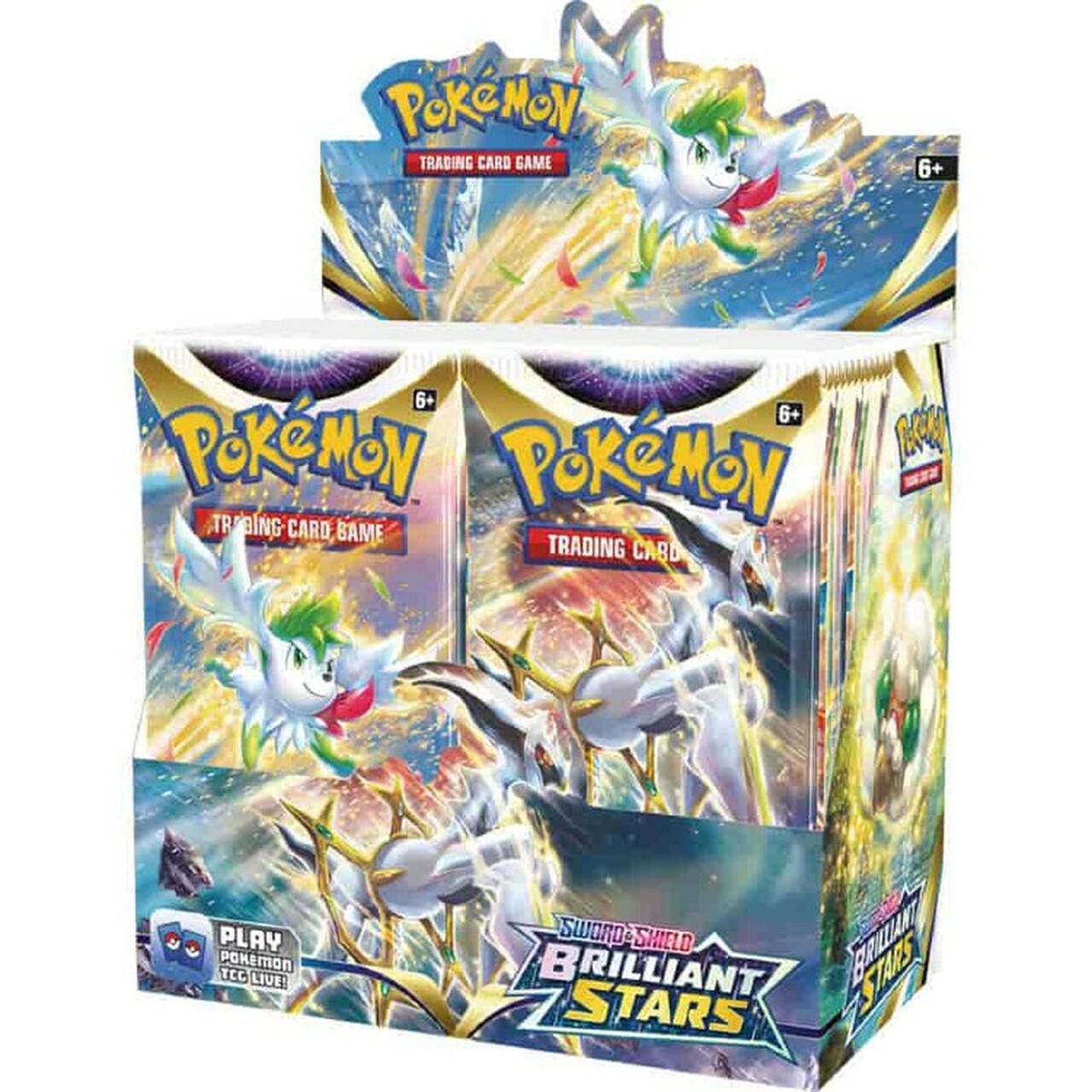 FolksVibes Japanese Pokémon Brilliant Stars Booster Box – Rare & Exclusive Cards