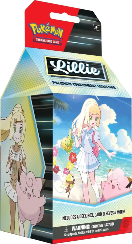 FolksVibes Pokémon Lillie Premium Tournament Collection Box – Official Pokémon TCG Product
